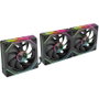Mars Gaming Kit 3 Ventiladores MF-LINKFINITY2 ARGB 120mm Negro